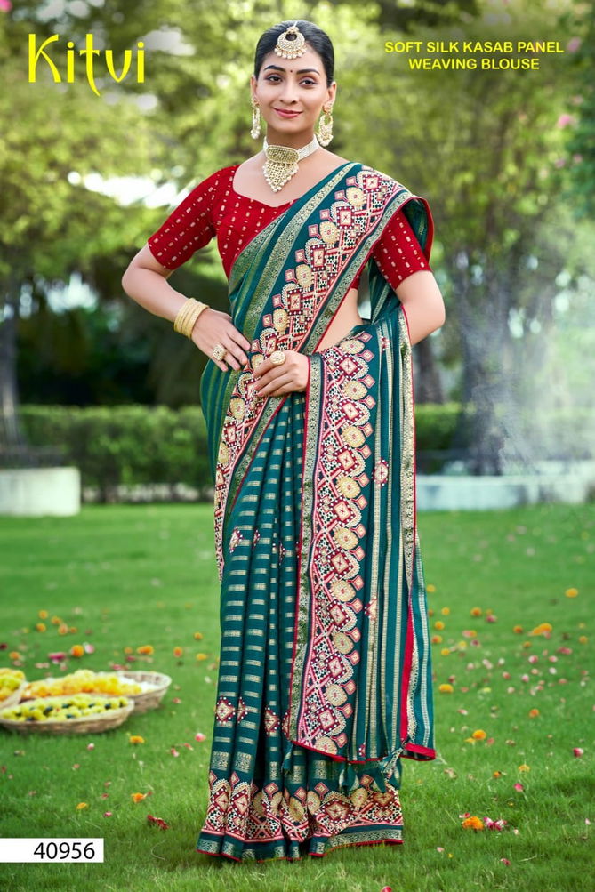 Kitvi  By 5D Designer Weaving Soft Silk Sarees Suppliers In Delhi